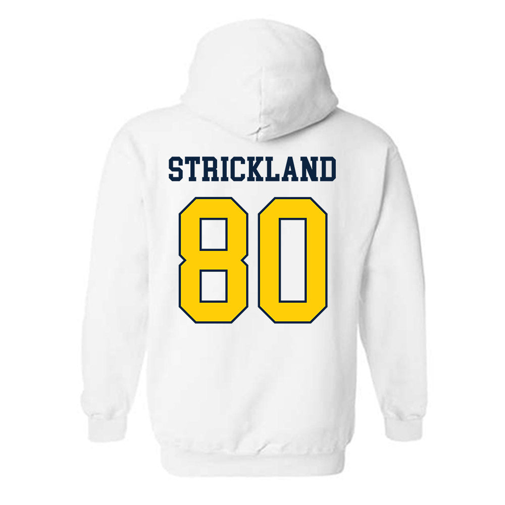 Toledo - NCAA Football : Peyton Strickland - Classic Shersey Hooded Sweatshirt-1