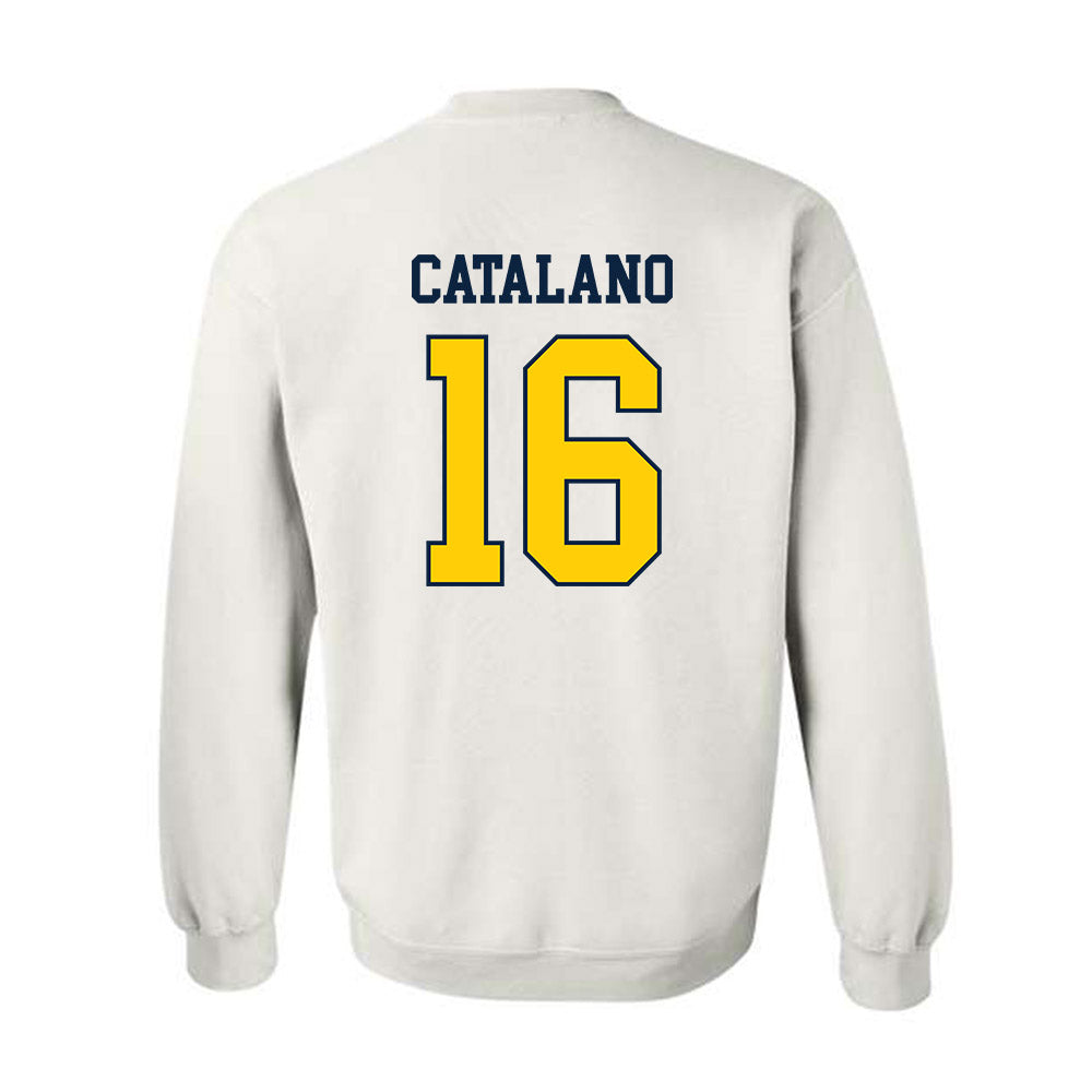 Toledo - NCAA Women's Volleyball : Sophie Catalano - Classic Shersey Crewneck Sweatshirt-1