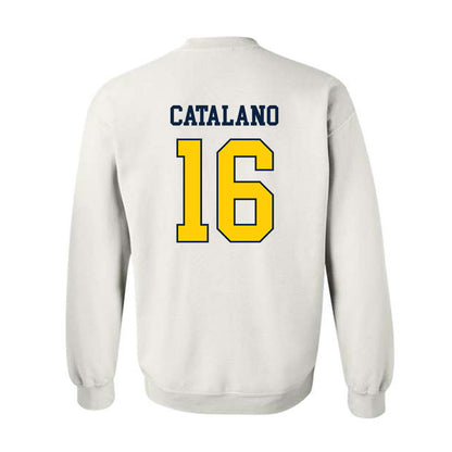 Toledo - NCAA Women's Volleyball : Sophie Catalano - Classic Shersey Crewneck Sweatshirt-1
