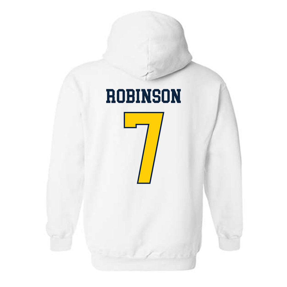 Toledo - NCAA Football : Khamoni Robinson - Classic Shersey Hooded Sweatshirt-1