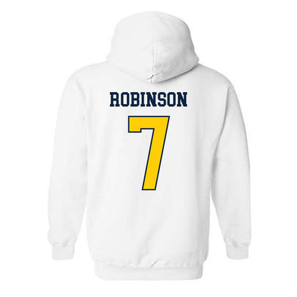 Toledo - NCAA Football : Khamoni Robinson - Classic Shersey Hooded Sweatshirt-1