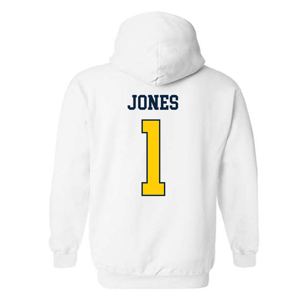 Toledo - NCAA Football : Cam Jones - Classic Shersey Hooded Sweatshirt-1