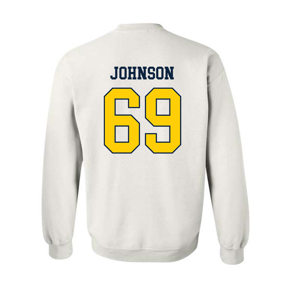 Toledo - NCAA Football : Dominic Johnson - Classic Shersey Crewneck Sweatshirt-1