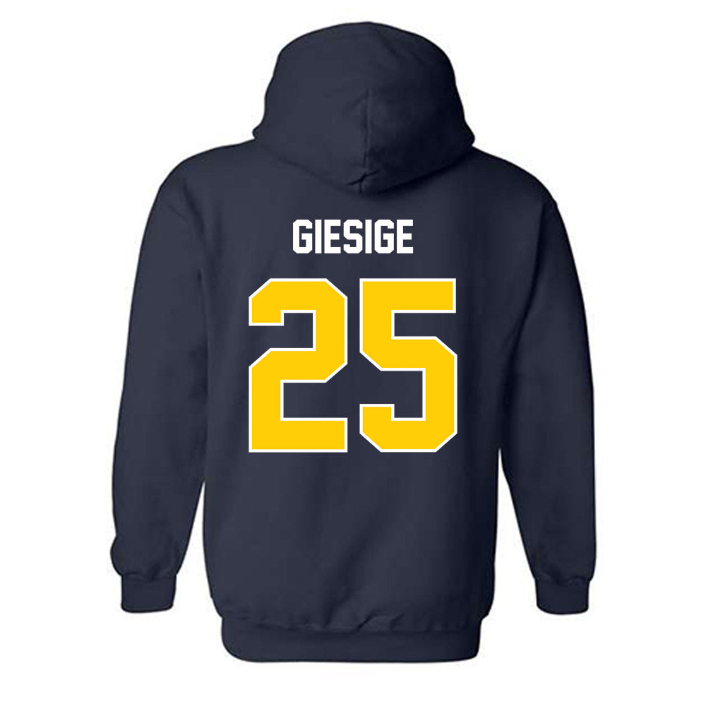 Toledo - NCAA Baseball : Cole Giesige - Classic Shersey Hooded Sweatshirt-1