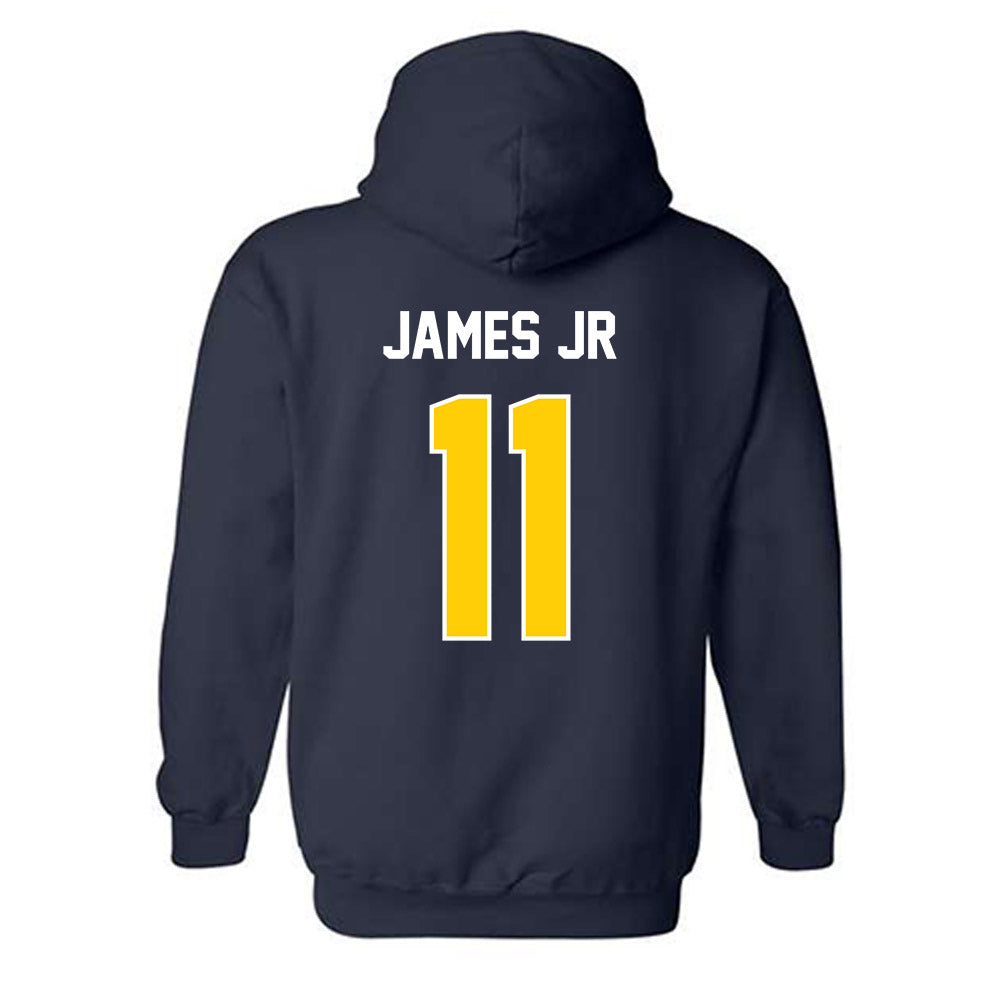 Toledo - NCAA Men's Basketball : Will James Jr - Classic Shersey Hooded Sweatshirt-1