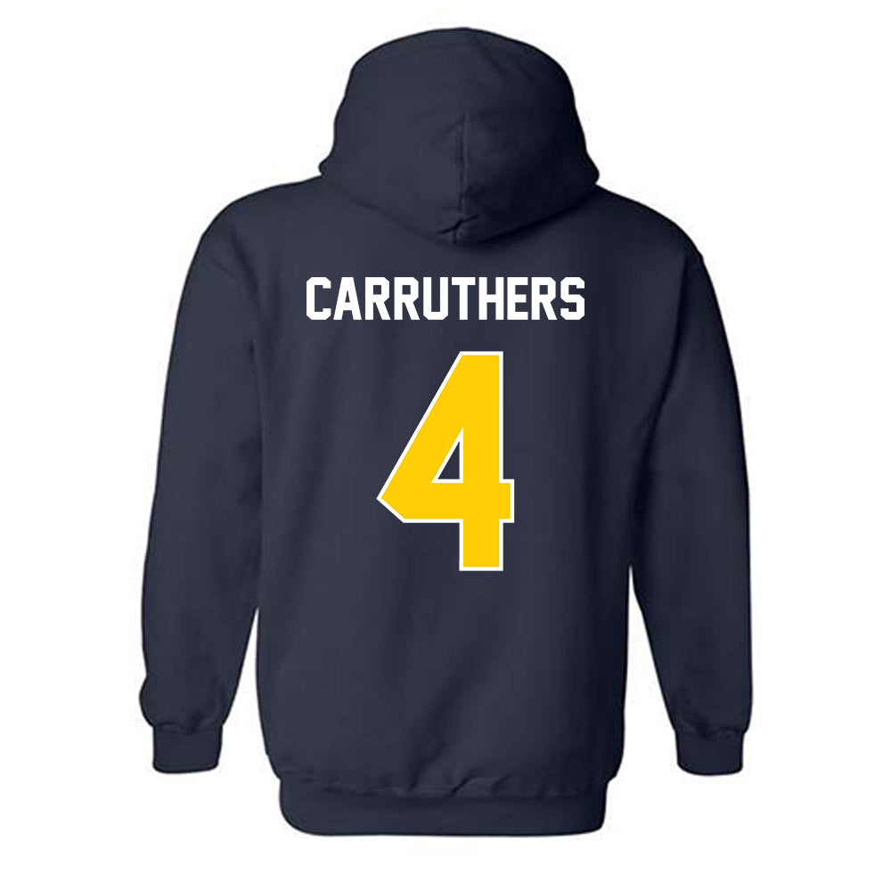 Toledo - NCAA Women's Basketball : Kendall Carruthers - Classic Shersey Hooded Sweatshirt-1