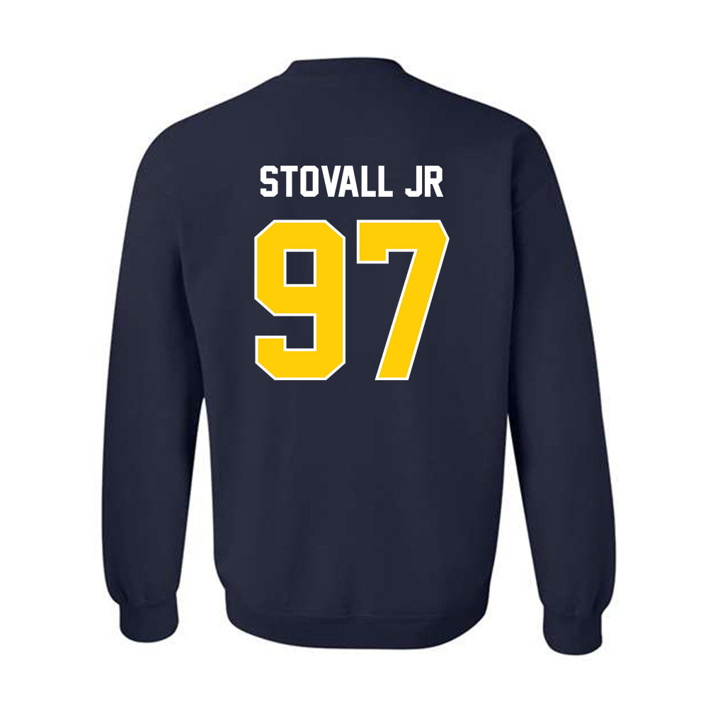 Toledo - NCAA Football : Brian Stovall Jr - Classic Shersey Crewneck Sweatshirt-1