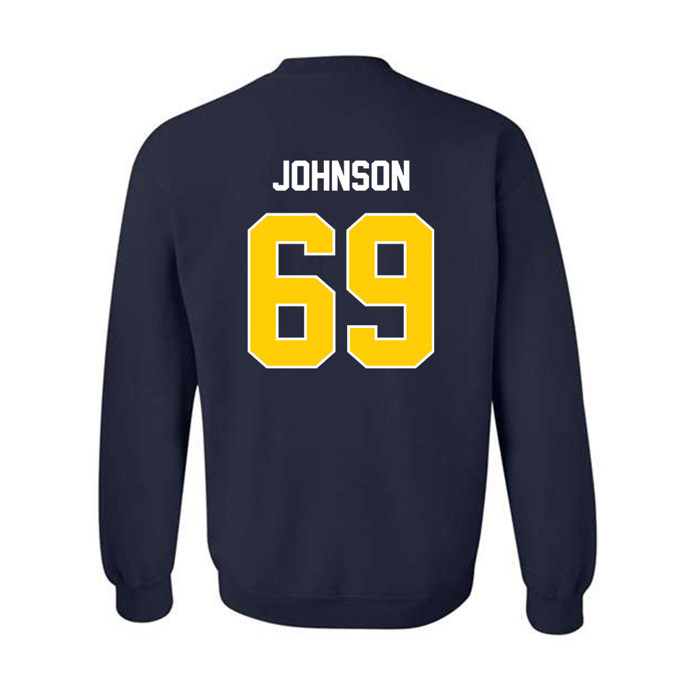 Toledo - NCAA Football : Dominic Johnson - Classic Shersey Crewneck Sweatshirt-1
