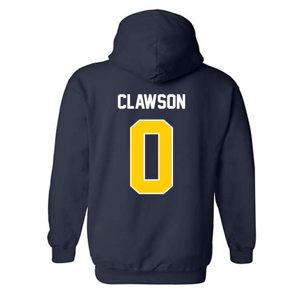 Toledo - NCAA Women's Soccer : Ryane Clawson - Classic Shersey Hooded Sweatshirt-1