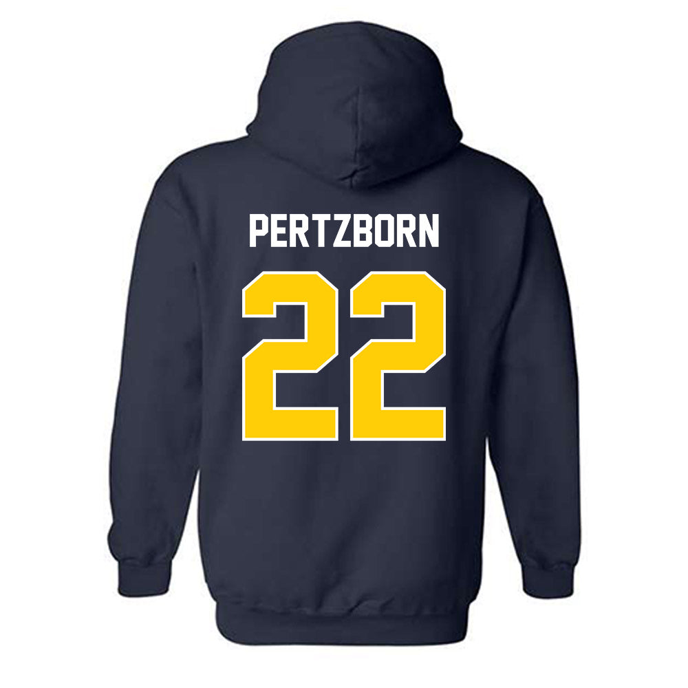 Toledo - NCAA Women's Volleyball : Sierra Pertzborn - Classic Shersey Hooded Sweatshirt-1