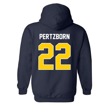 Toledo - NCAA Women's Volleyball : Sierra Pertzborn - Classic Shersey Hooded Sweatshirt-1