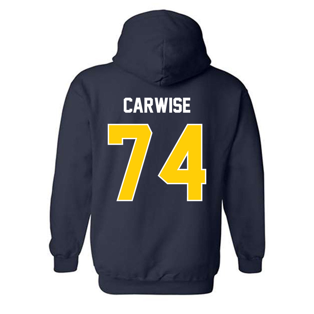 Toledo - NCAA Football : Ahmad Carwise - Classic Shersey Hooded Sweatshirt-1
