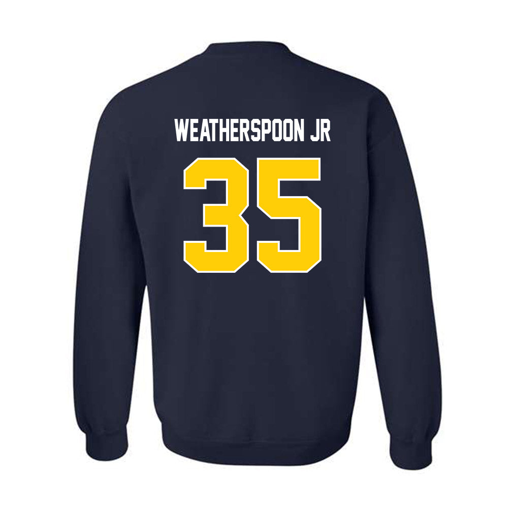 Toledo - NCAA Football : Bryant Weatherspoon jr - Classic Shersey Crewneck Sweatshirt-1