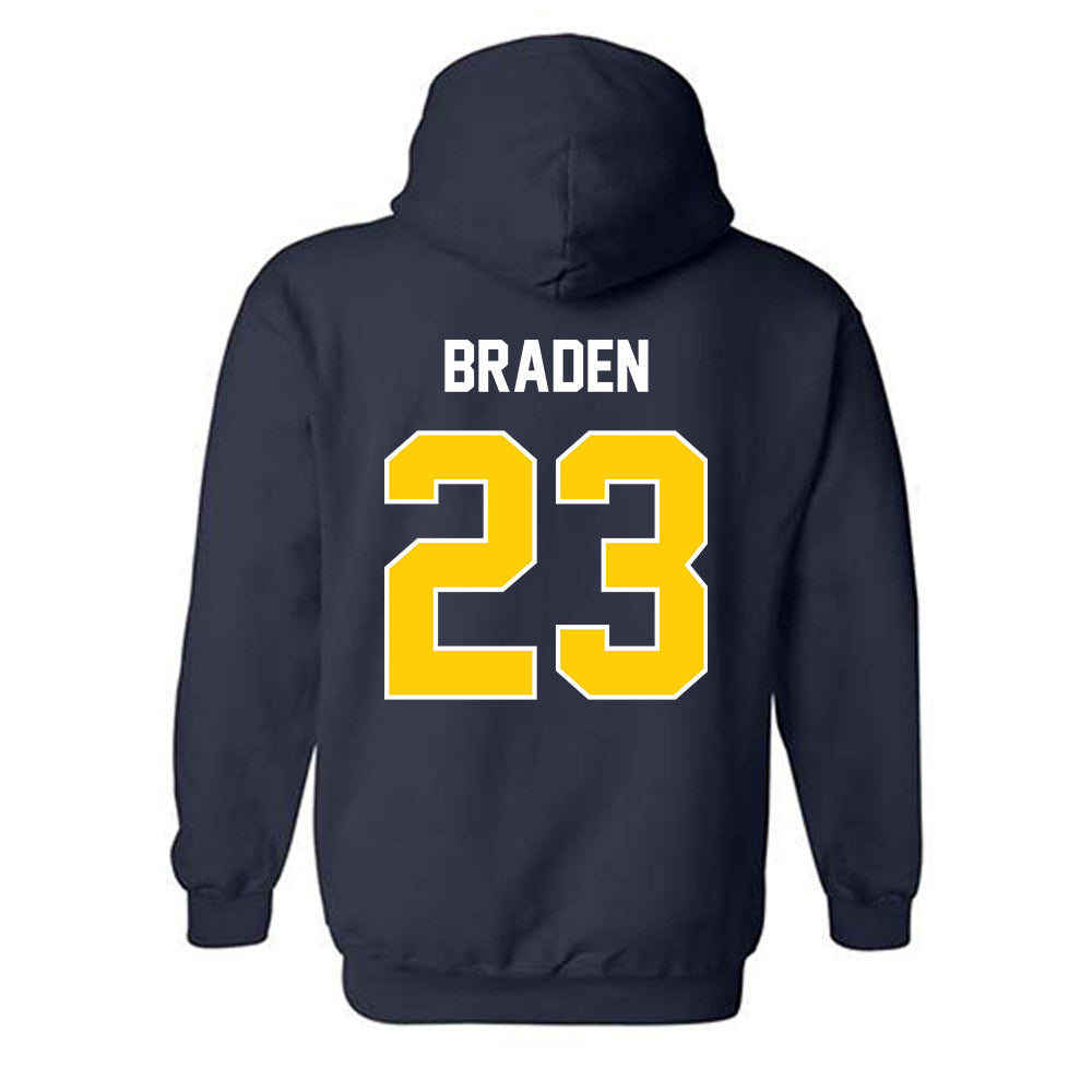 Toledo - NCAA Women's Basketball : Kendall Braden - Classic Shersey Hooded Sweatshirt-1