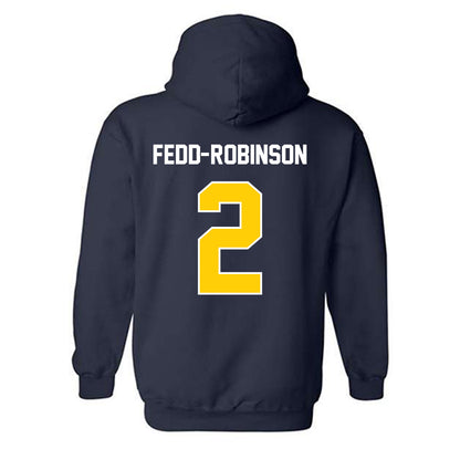 Toledo - NCAA Women's Basketball : Faith Fedd-Robinson - Classic Shersey Hooded Sweatshirt-1
