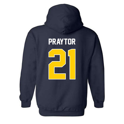 Toledo - NCAA Men's Basketball : London Praytor - Classic Shersey Hooded Sweatshirt-1