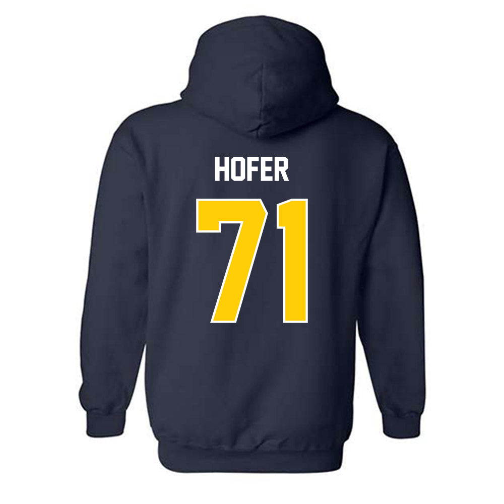 Toledo - NCAA Football : Matt Hofer - Classic Shersey Hooded Sweatshirt-1