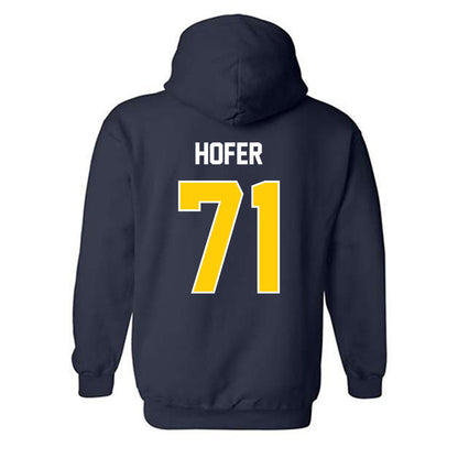 Toledo - NCAA Football : Matt Hofer - Classic Shersey Hooded Sweatshirt-1