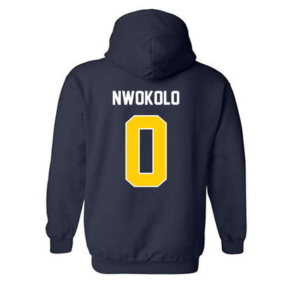 Toledo - NCAA Men's Basketball : Toby Nwokolo - Classic Shersey Hooded Sweatshirt-1