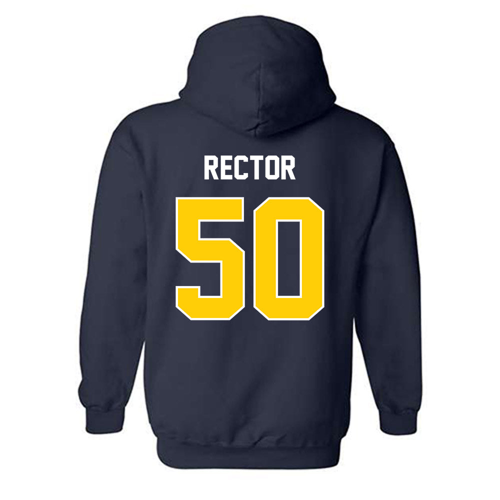 Toledo - NCAA Football : Luke Rector - Classic Shersey Hooded Sweatshirt-1