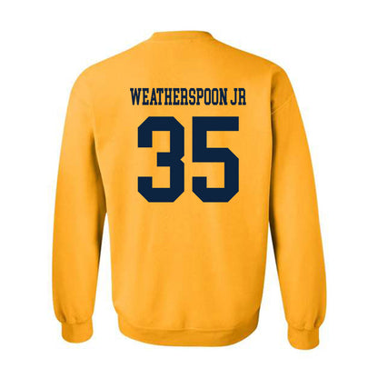 Toledo - NCAA Football : Bryant Weatherspoon jr - Classic Shersey Crewneck Sweatshirt-1