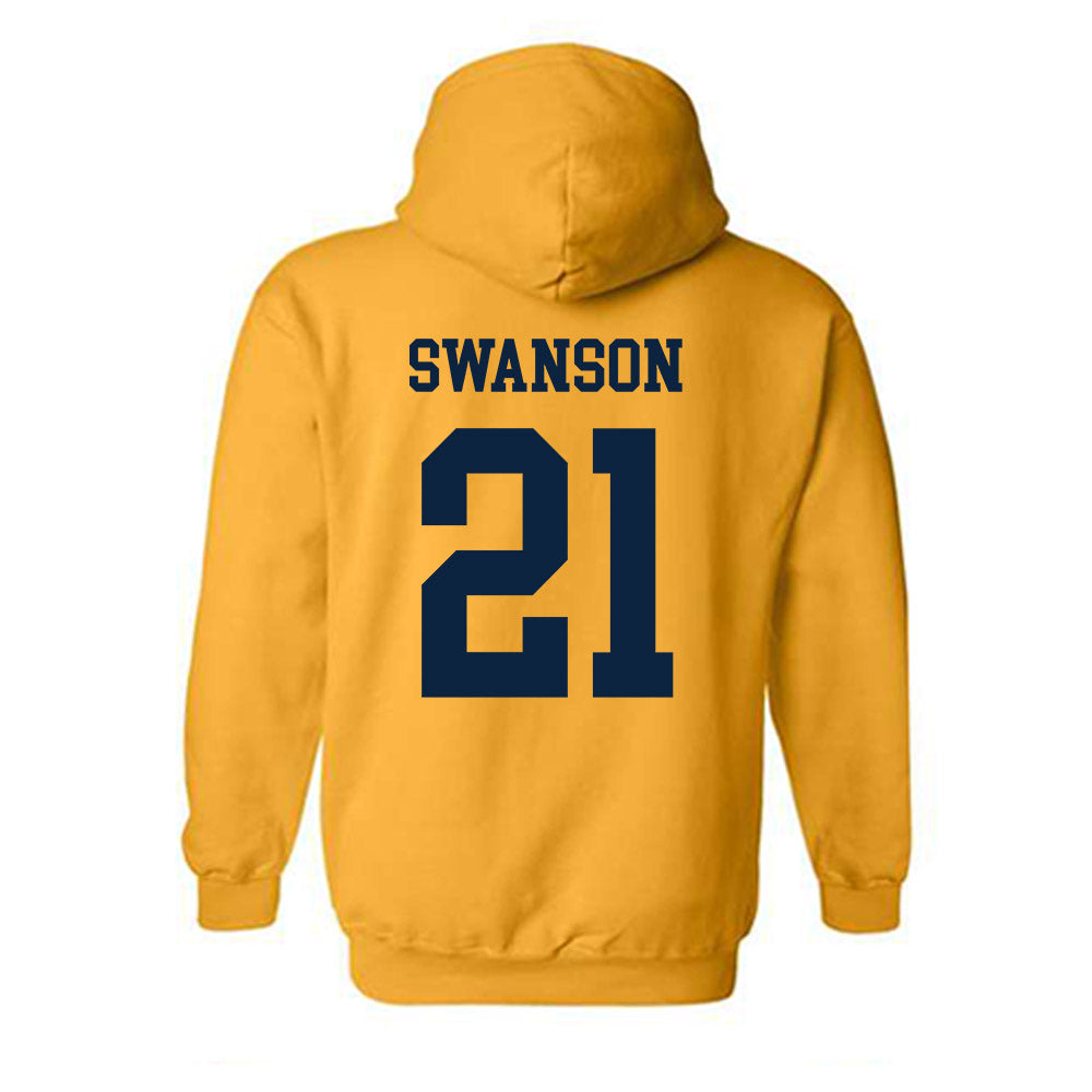 Toledo - NCAA Baseball : Deron Swanson - Classic Shersey Hooded Sweatshirt-1
