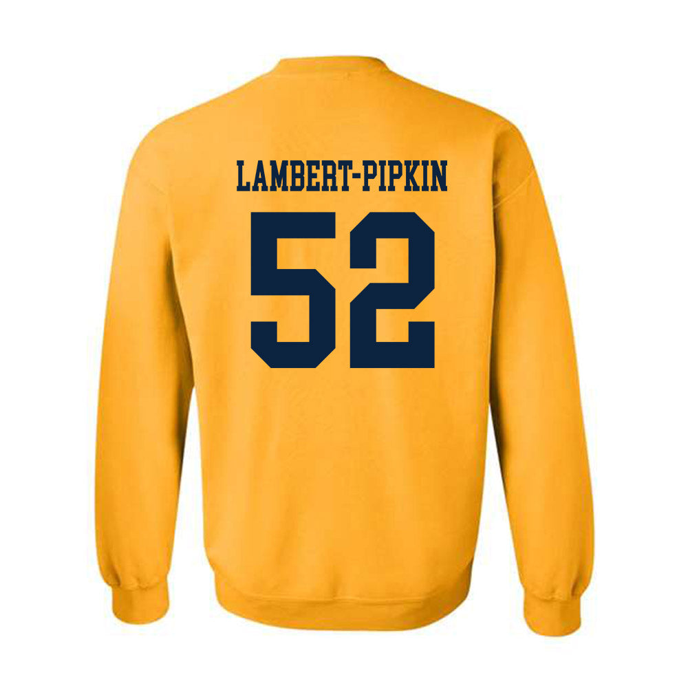 Toledo - NCAA Football : Lucas Lambert-Pipkin - Classic Shersey Crewneck Sweatshirt-1