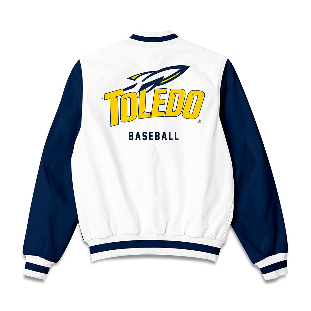 Toledo - NCAA Baseball : Deron Swanson - Bomber Jacket-1
