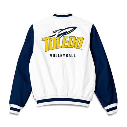 Toledo - NCAA Women's Volleyball : Kayla Ozanich - Bomber Jacket-1