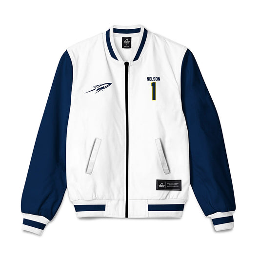 Toledo - NCAA Women's Basketball : Natiah Nelson - Bomber Jacket-0