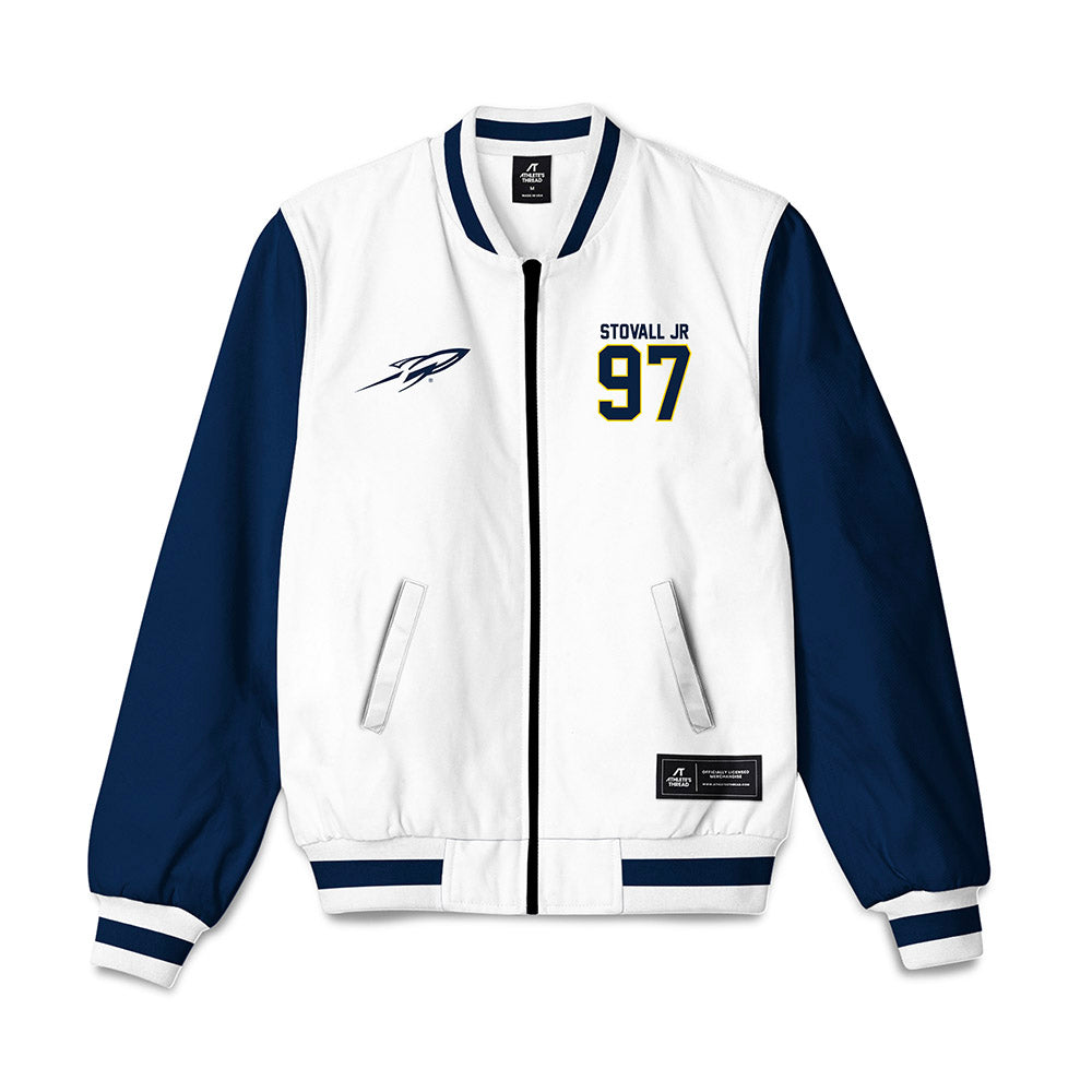 Toledo - NCAA Football : Brian Stovall Jr - Bomber Jacket-0