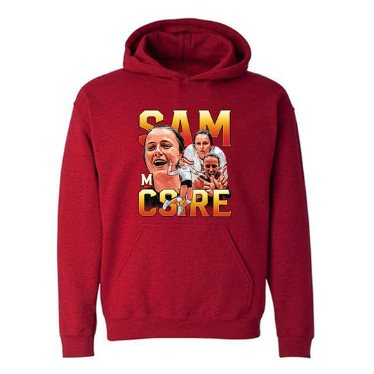 Maryland - NCAA Women's Volleyball : Sam Csire - Hooded Sweatshirt