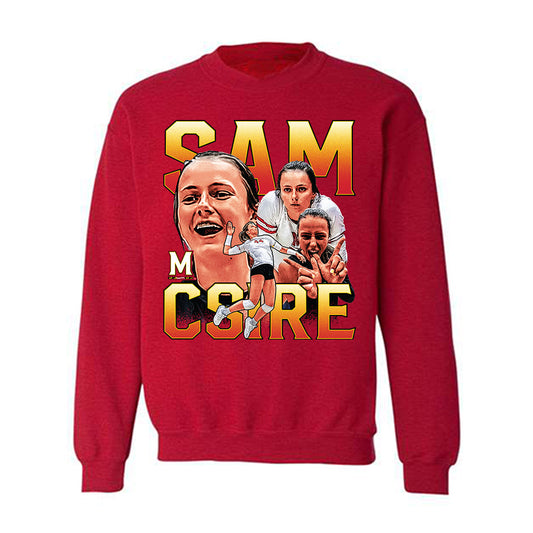 Maryland - NCAA Women's Volleyball : Sam Csire - Crewneck Sweatshirt