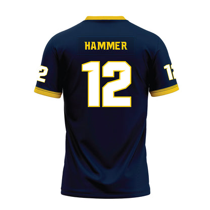 Toledo - NCAA Football : Bryson Hammer - Blue Premium Football Jersey-1