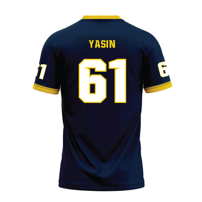 Toledo - NCAA Football : Ameer Yasin - Blue Premium Football Jersey-1
