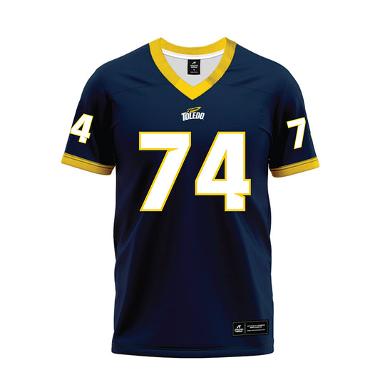 Toledo - NCAA Football : Ahmad Carwise - Blue Premium Football Jersey-0