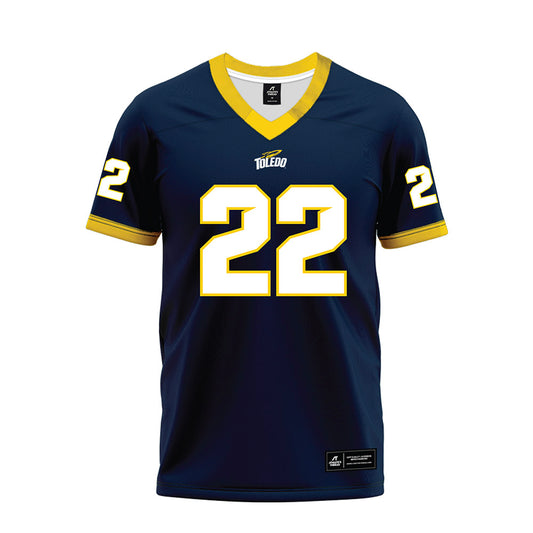 Toledo - NCAA Football : Cj Miller - Blue Premium Football Jersey-0