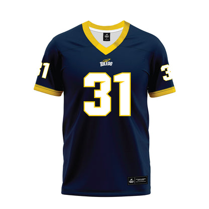 Toledo - NCAA Football : Maddox Arnold - Blue Premium Football Jersey-0