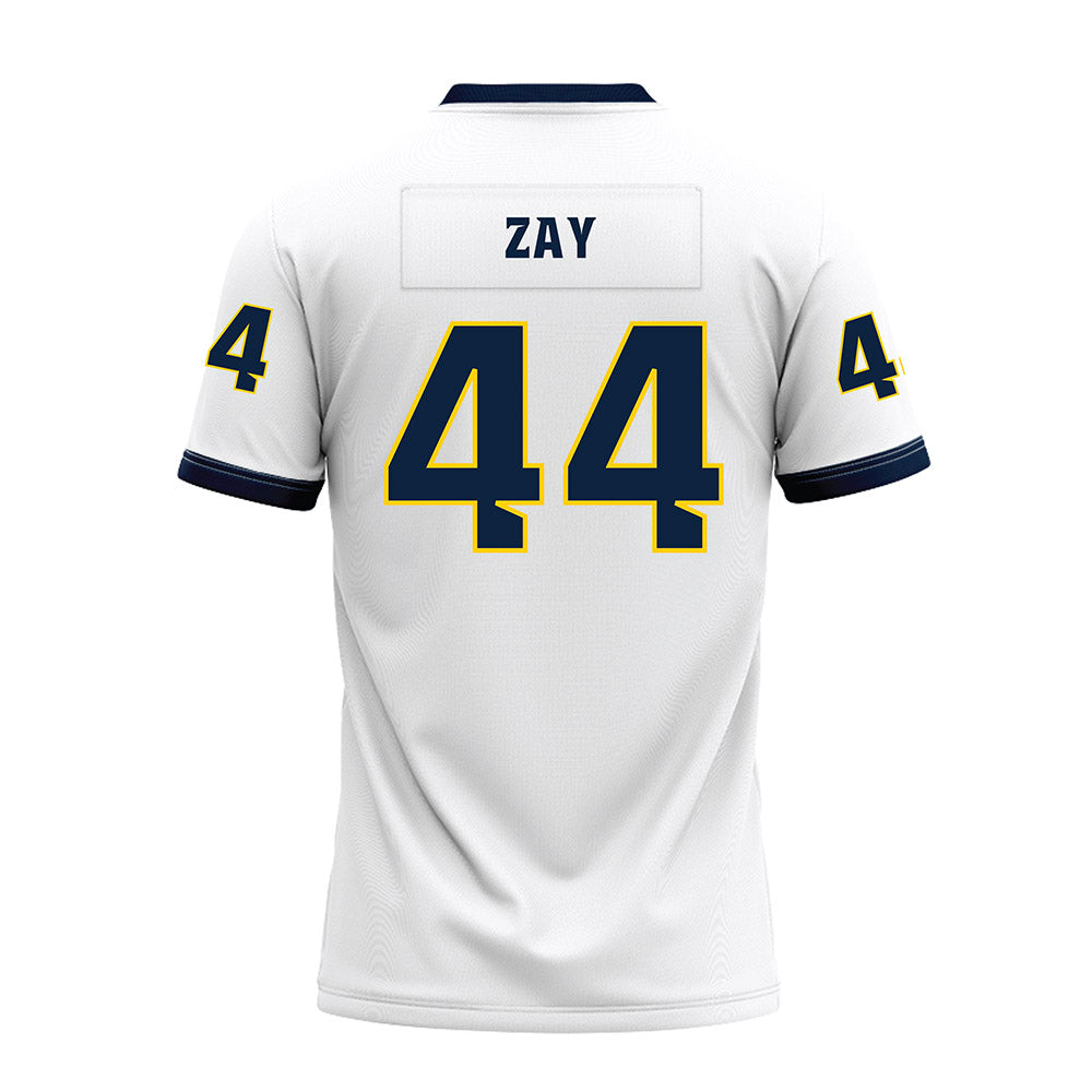 Toledo - NCAA Football : Isaac Zay - White Premium Football Jersey