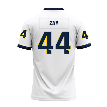 Toledo - NCAA Football : Isaac Zay - White Premium Football Jersey