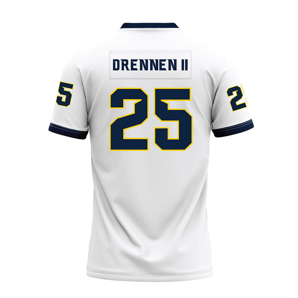 Toledo - NCAA Football : Mike Drennen II - White Premium Football Jersey-1
