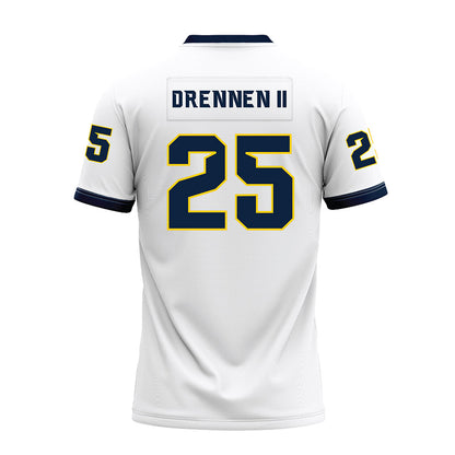 Toledo - NCAA Football : Mike Drennen II - White Premium Football Jersey-1