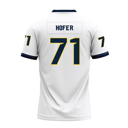 Toledo - NCAA Football : Matt Hofer - White Premium Football Jersey