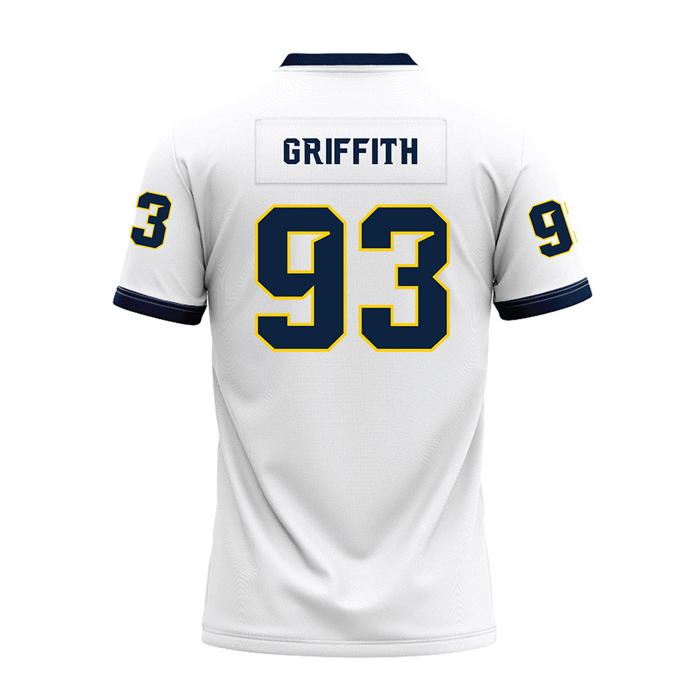 Toledo - NCAA Football : Reice Griffith - White Premium Football Jersey-1
