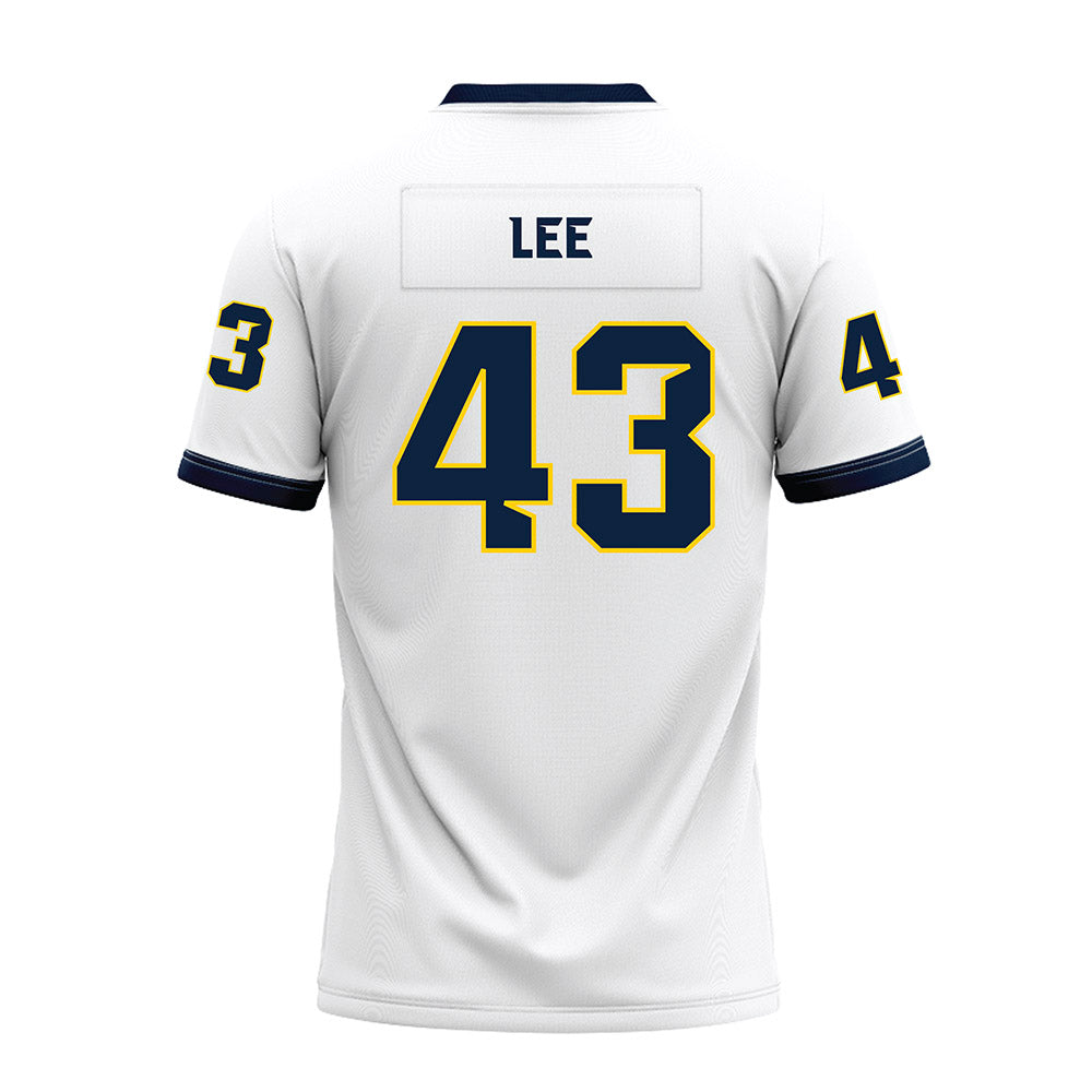 Toledo - NCAA Football : Sam Lee - White Premium Football Jersey-1