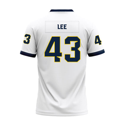 Toledo - NCAA Football : Sam Lee - White Premium Football Jersey-1