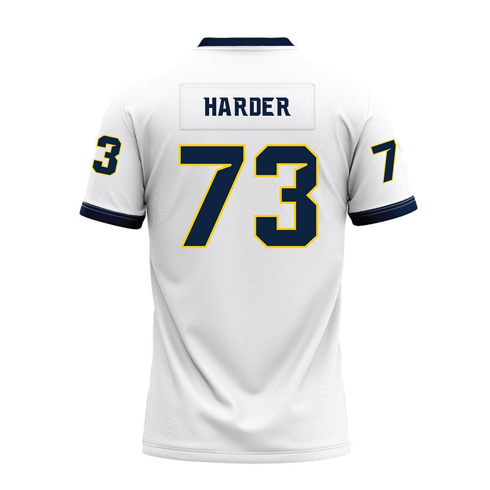 Toledo - NCAA Football : Jonathan Harder - White Premium Football Jersey-1