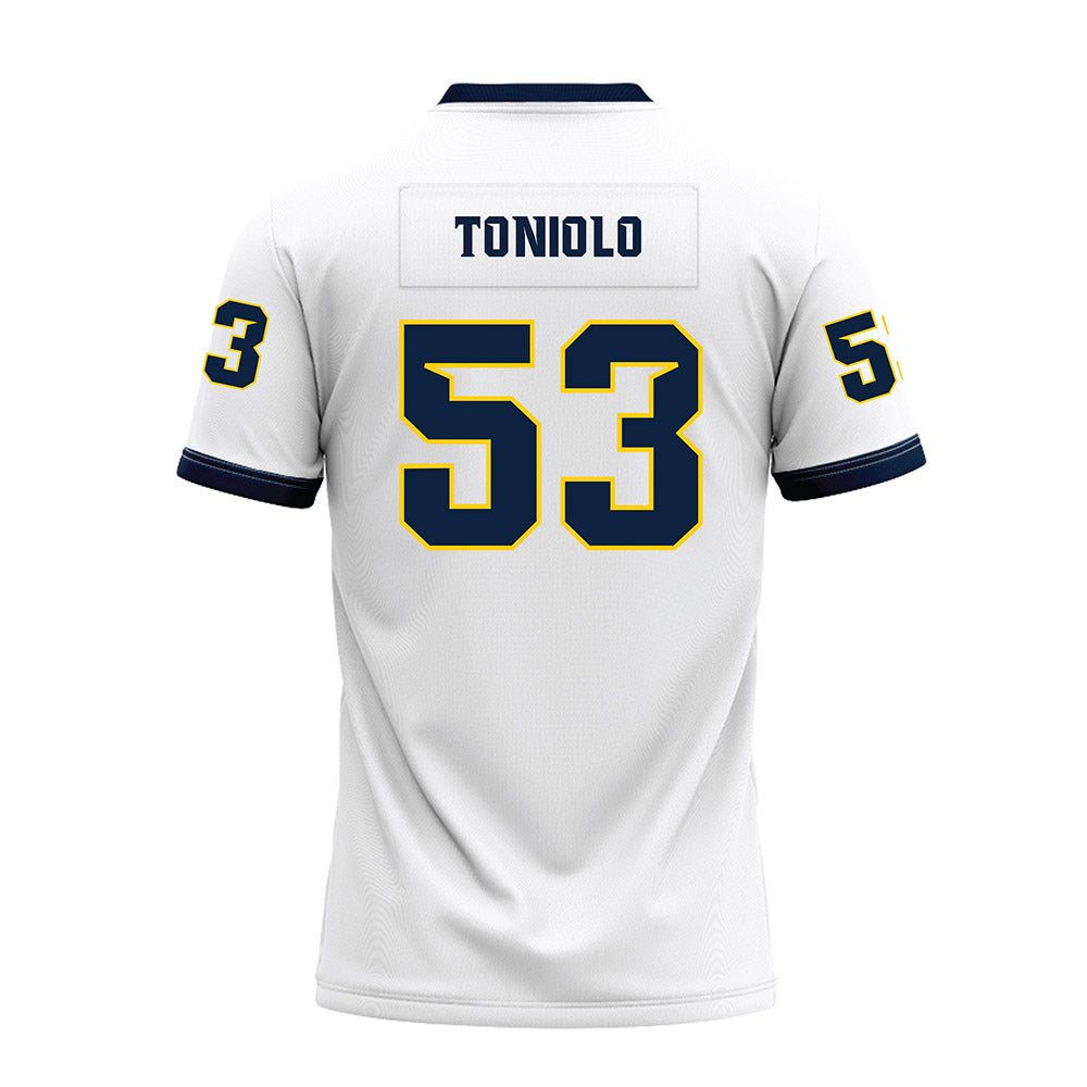 Toledo - NCAA Football : Samuel Toniolo - White Premium Football Jersey-1