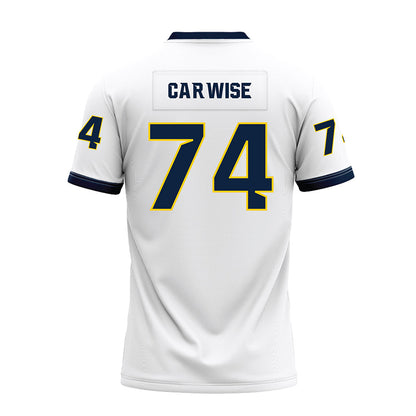 Toledo - NCAA Football : Ahmad Carwise - White Premium Football Jersey-1