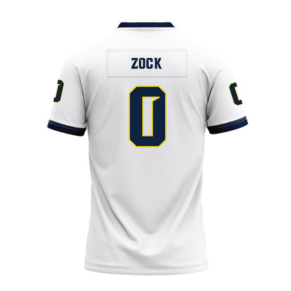 Toledo - NCAA Football : Andrew Zock - White Premium Football Jersey-1